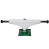 Core Hollow Skateboard Trucks 5.25 (8.0") White/Green Base, Premium Bushings view 4