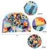 HZUX Fashion Hijabs for Women Muslim Soft Head Headwear India Hat Cancer Chemo Turban Wrap Scarf Cap Black-White view 3