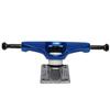 Core Hollow Skateboard Trucks 5.0 (7.75") Blue/Silver Base, Premium Bushings view 3