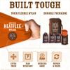 Don't Die In The Woods - Worlds Toughest Emergency Blankets [4-Pack] Extra Thick Thermal Mylar Space Blanket - One of The Ten Essentials Outdoor Survival Gear Hiking Camping First Aid Kit (Orange) view 4
