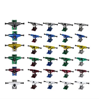 Core Hollow Skateboard Trucks 5.25 (8.0") White/Blue Base, Premium Bushings
