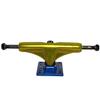 Core Hollow Skateboard Trucks 5.0 (7.75") Gold/Blue Base, Premium Bushings view 4