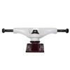 Core Hollow Skateboard Trucks 5.25 (8.0") White/Red Base, Premium Bushings view 3