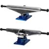 Core Hollow Skateboard Trucks 7.0 (9.75") Silver/Blue Base, Premium Bushings view 2