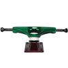 Core Hollow Skateboard Trucks 5.0 (7.75") Green/Red Base, Premium Bushings view 3