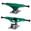 Core Hollow Skateboard Trucks 5.5 (8.25") Green/Silver Base, Premium Bushings view 2