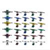 Core Hollow Skateboard Trucks 5.25 (8.0") Gold/Green Base, Premium Bushings view 1