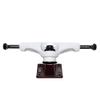 Core Hollow Skateboard Trucks 5.0 (7.75") White/Red Base, Premium Bushings view 3