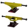 Core Hollow Skateboard Trucks 5.25 (8.0") Gold/Red Base, Premium Bushings view 2