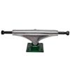 Core Hollow Skateboard Trucks 6.0 (8.75") Silver/Green Base, Premium Bushings view 4