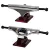 Core Hollow Skateboard Trucks 6.0 (8.75") Silver/Red Base, Premium Bushings view 2