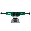 Core Hollow Skateboard Trucks 5.25 (8.0") Green/Silver Base, Premium Bushings view 3