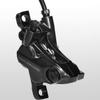 Shimano Deore Br-M6120 Disc Brake Black, Resin, Front view 3