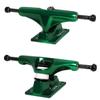 Core Hollow Skateboard Trucks 5.0 (7.75") Green/Green Base, Premium Bushings view 2