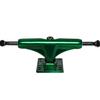 Core Hollow Skateboard Trucks 5.0 (7.75") Green/Green Base, Premium Bushings view 4