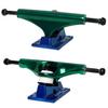 Core Hollow Skateboard Trucks 5.5 (8.25") Green/Blue Base, Premium Bushings view 2