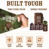 Don't Die In The Woods - Worlds Toughest Emergency Blankets [4-Pack] Extra Thick Thermal Mylar Space Blanket - One of The Ten Essentials Outdoor Survival Gear for Hiking Camping First Aid Kit (Camo) view 4