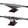 Core Hollow Skateboard Trucks 7.0 (9.75") Silver/Red Base, Premium Bushings view 2