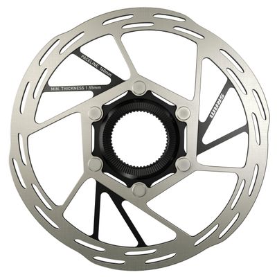 SRAM PACELINE DISC ROTOR 160mm CENTERLOCK SILVER/BLACK
