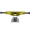 Core Hollow Skateboard Trucks 5.25 (8.0") Gold/Silver Base, Premium Bushings view 3
