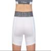 Mizuno Girl's Aero Vent Padded Sliding Short, White, Small view 3