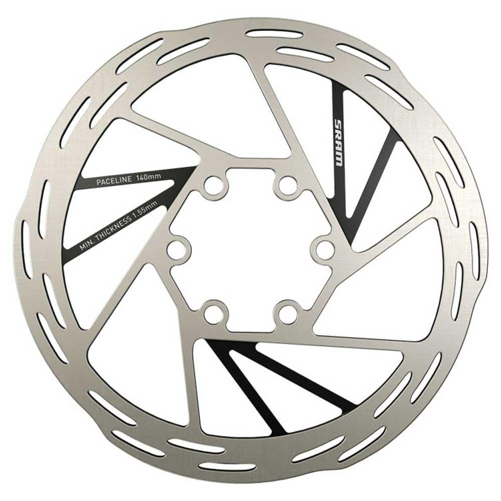 SRAM Paceline Rounded Rotor Silver, 140mm