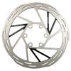 SRAM Paceline Rounded Rotor Silver, 140mm view 1