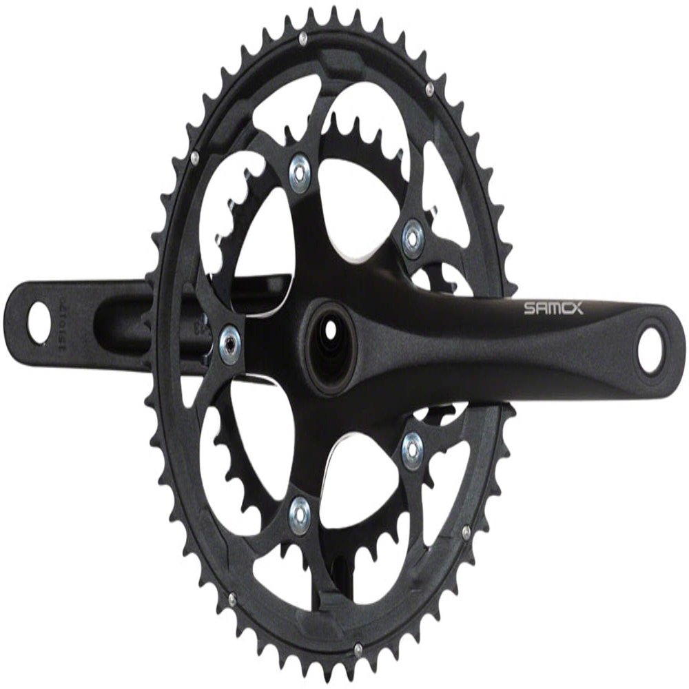 SAMOX R3 Crankset - 175mm 11-Speed 50/34t 110 bcd 24mm Spindle Black