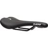 SDG Components Bel-Air V3 Steel Rail Mountain Bike Saddle 260 x 140mm Unisex 318g Road Gravel Bicycle Seat Black/White view 1