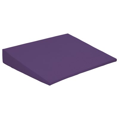 FDP SoftScape Tumbling Wedge - Soft, Sturdy Foam Incline; Gymnastics Practice, Training, Stretching, Exercise for Kids - Purple