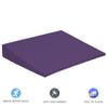 FDP SoftScape Tumbling Wedge - Soft, Sturdy Foam Incline; Gymnastics Practice, Training, Stretching, Exercise for Kids - Purple view 2