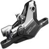 SHIMANO Deore BR-M6100 Disc Brake Caliper - Front or Rear, Hydraulic, Resin Pads, Gray view 1