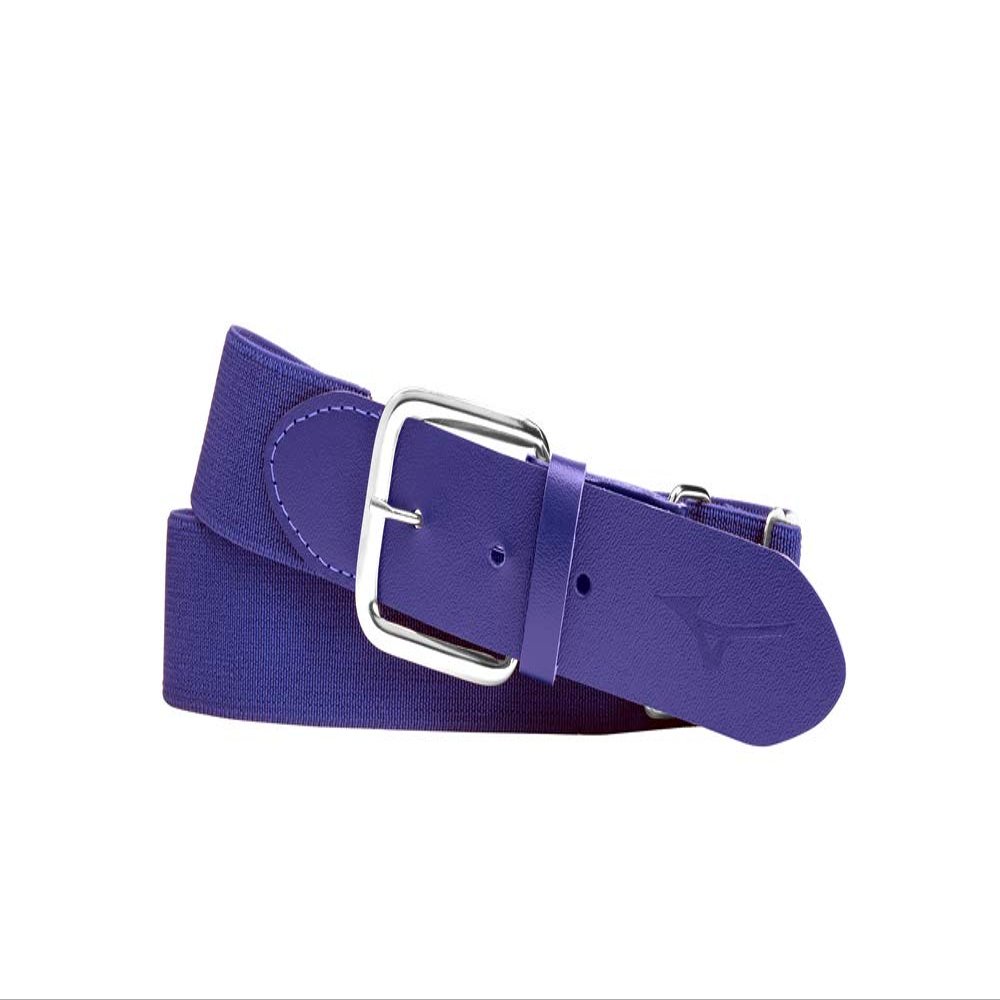 Mizuno boys Baseball Belt, Purple, Youth OSFM US