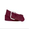 Mizuno Classic Elastic Baseball/Softball Belt , Youth One Size Fits All, Cardinal view 1