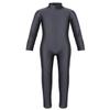 Agoky Kids Girls Metallic Shinny Tank Top Gymnastics Leotard Ballet Dance Wear Jumpsuit Dark Gray Unitard 8-10 view 3