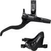 SHIMANO Deore Bl-M4100/Br-Mt420 Disc Brake+Lever Hydraulic Resin Pad Gray, Front view 1