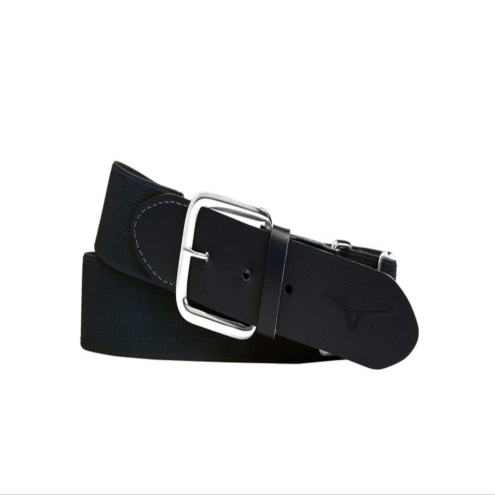Mizuno boys Baseball Belt, Black, Youth OSFM US