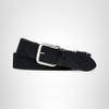 Mizuno boys Baseball Belt, Black, Youth OSFM US view 2