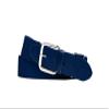Mizuno Classic Elastic Baseball/Softball Belt , Youth One Size Fits All, Navy view 1