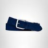 Mizuno Classic Elastic Baseball/Softball Belt , Youth One Size Fits All, Navy view 2
