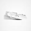 Mizuno boys Baseball Belt, White, Youth OSFM US view 2