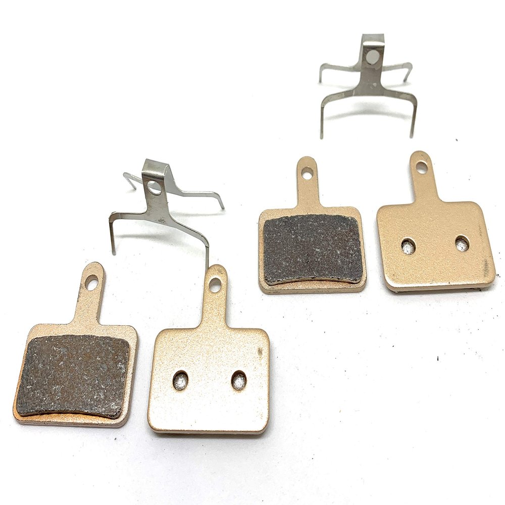 2 Pairs Bike Brake Pads sintered for Shimano M05 Deore Br-M575-M525-M515-T615-T675-M505-M495-M486M485-M475-M465-M447-M446-M445-M416-M415-M395-M375-M315-M355-C601-C501.Quiet Stops