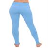 ALWAYS Women's High Waist Yoga Pants - Premium Soft Tummy Control Workout Stretch Solid Pants with Pockets Sky Blue S view 4