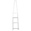 Pactrade Marine Inflatable Boat Kayak 4-Step White Folding PE Rope PVC Ladder for Emergency view 1