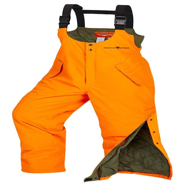 ArcticShield Women's Classic Elite Bib, Blaze Orange, Small