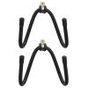 Pmsanzay Skateboard Wall Mount Skateboard Wall Hanger Storage Rack Flexible Hanger - Fit Cruiser Boards, Skateboards, Penny Boards, Longboards,etc- W Style - No Board - 2/PK view 1