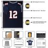 IHEIPYE Jersey Display Frame Case Lockable, Large Sport Jersey Shadow Box with 98% UV Protection Acrylic and Hanger for Baseball Basketball Football Soccer Hockey Shirt and Uniform,Black view 3