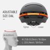 LIVALL BH51M Neo Smart Bluetooth Bike Helmet with Speakers & Built-in Microphone, CE CPSC Certified, Bicycle Helmet with Smart Turn Signals, Fall Detection, Bike Helmet with Visor for Adults Men Women view 4