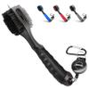 CHAMPKEY PRO Retractable Golf Club Brush - Oversized Brush Head with Soft Rubber Hand Grip & Retractable Groove Cleaner Golf Brush(Black(1 Pcs)) view 1