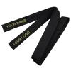 TopTie Custom Embroidered Karate Belt, Martial Arts TaeKwonDo Judo Rank Belt-Black-Size 5 view 1
